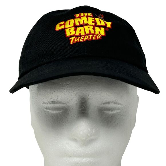 The Comedy Barn Theater Hat Cap Black Pigeon Forge Tennessee Strapback 6 Panel - Picture 2 of 10